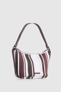 Immy Stripe Slouchy Shoulder Bag