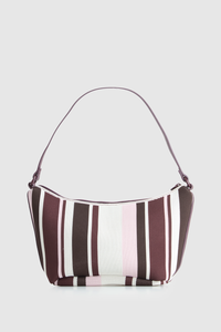 Immy Stripe Slouchy Shoulder Bag