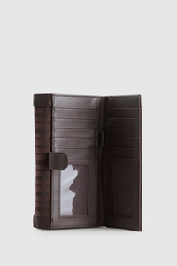 Logo Jacquard Large Wallet