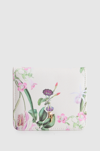 Floral Press Stud Wallet
