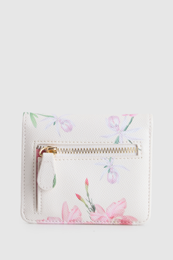Floral Press Stud Wallet