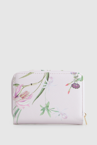 Iris Floral Small Tab Wallet