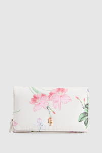 Iris Floral Trifold Wallet