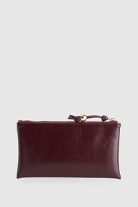 High Shine Zip Pouch Wallet