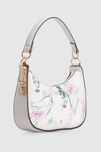Iris Floral Shoulder Bag