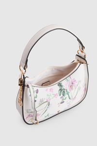 Iris Floral Shoulder Bag