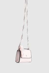 Micro Scarf Top Handle Bag