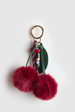 Cherry Dangle Bag Charm