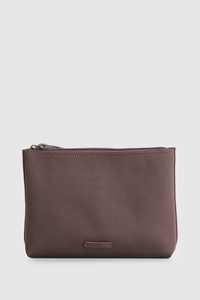 Immy Large Knit Zip Pouch Case