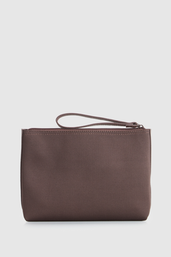 Immy Large Knit Zip Pouch Case