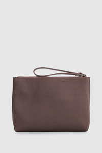 Immy Large Knit Zip Pouch Case