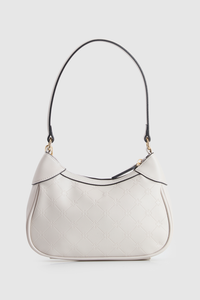 Logo Embossed Shoulder Bag