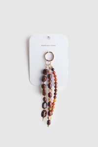 Beaded Dangle Bag Charm