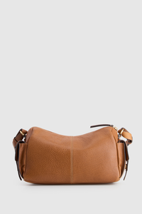 Narda Leather Pocket Crossbody Bag