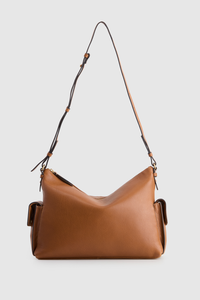 Narda Leather Large Crossbody Bag