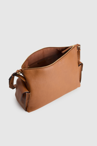 Narda Leather Large Crossbody Bag