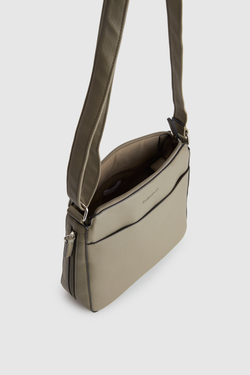 Zip Expandable Crossbody Bag