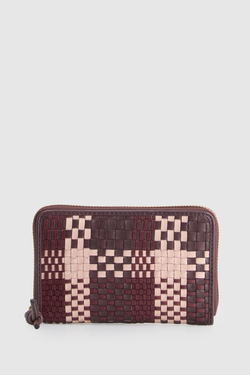 Nina Leather Zip Medium Wallet
