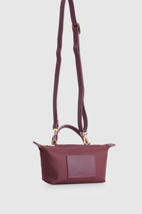 Noosa Leather Trim Crossbody Bag