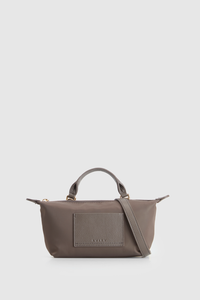 Noosa Leather Trim Crossbody Bag
