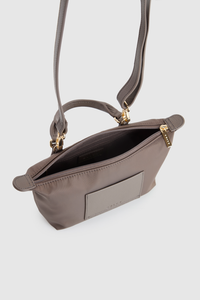 Noosa Leather Trim Crossbody Bag