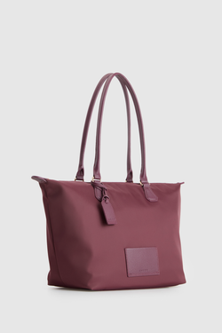 Noosa Leather Trim Tote Bag