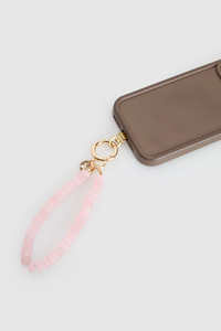 Beaded Wristlet Phone Charm
