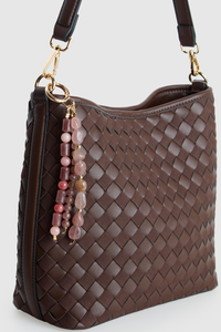 Beaded Dangle Bag Charm