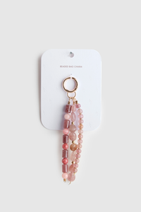 Beaded Dangle Bag Charm