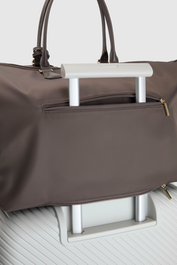 Noosa Leather Trim Travel Tote Bag