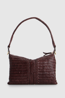 Allegra Weave Medium Shoulder Bag