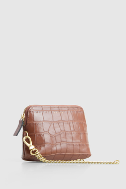 Dahlia Croc Coin Purse