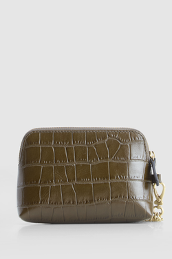Dahlia Croc Coin Purse
