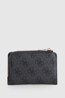 Yvonne Logo Zip Card Holder