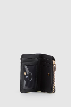 Yvonne Logo Zip Card Holder