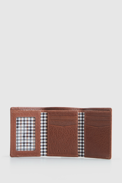 RFID Adam Leather Trifold Wallet