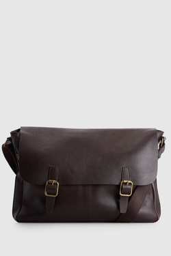 Miles Leather EW Satchel