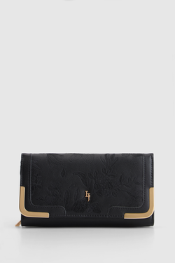Embroidered Large Wallet