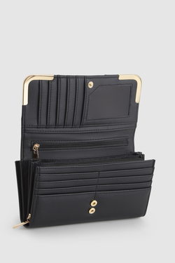 Embroidered Large Wallet