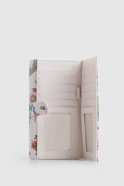 Floral Large Clutch Wallet
