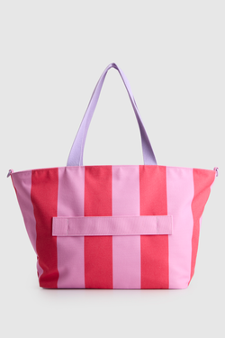 Beach Club Stripe Tote Bag