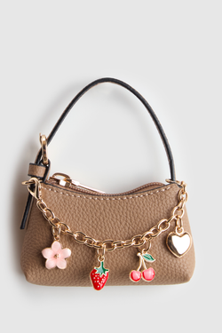 Mini Shoulder Bag Charm