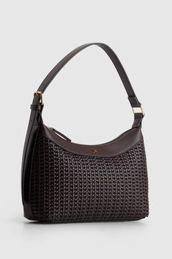 Solene Weave Shoulder Bag