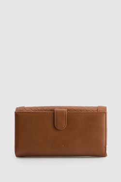Weave Large Clutch Wallet