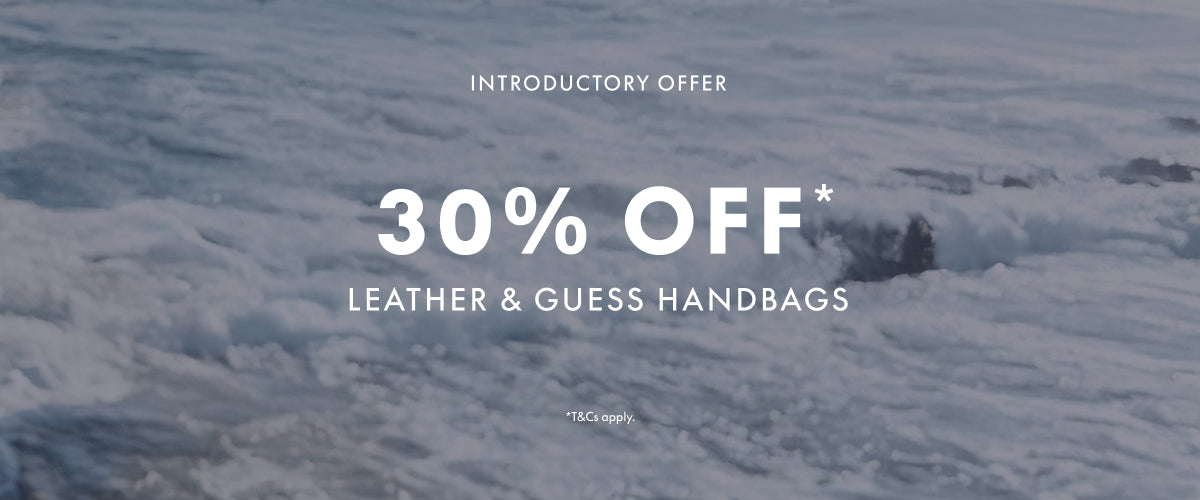 30% Off Leather & Guess Handbags