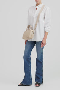 Charli Leather Bowling Bag