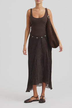 Alexa Leather Suede Hobo Bag