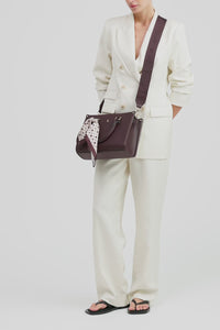 Small Tote Bag With Scarf