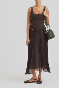 Clara Leather Grab Bag