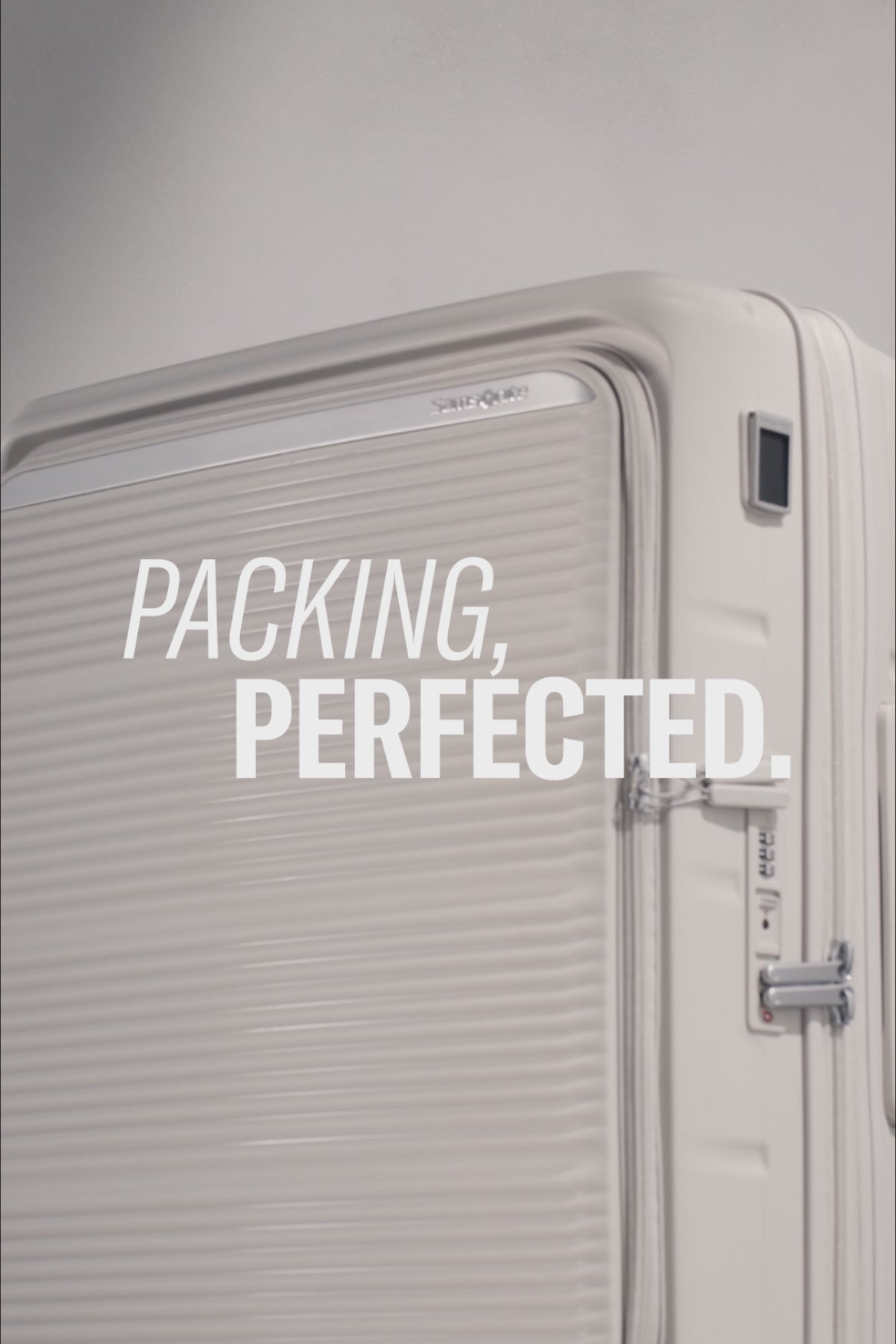 Samsonite Paralux Check-In 67cm Suitcase - Stone Grey – Strandbags
